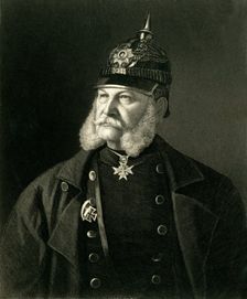 William I, King of Prussia & Emperor of Germany c1872. Creator: William Holl
