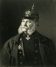 William I, King of Prussia & Emperor of Germany c1872. Creator: William Holl