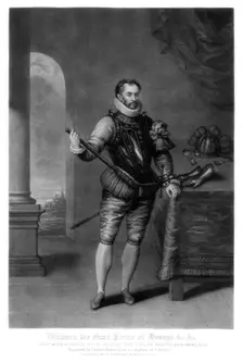 William I, Prince of Orange, (1816).Artist: Charles Turner