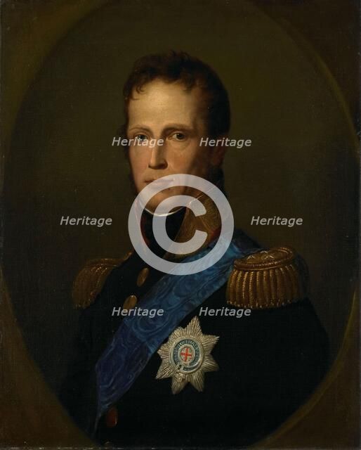 William I, Sovereign Prince of the United Netherlands, later King of the Netherlands, 1813-1815. Creator: Anon.