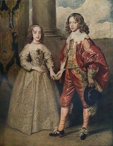 William II, Prince of Orange, and his Bride, Mary Stuart 1641 (c1927). Artist: Anthony van Dyck
