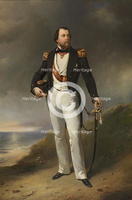 William III (1817-1890), King of the Netherlands, 1859.