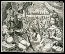 William III and Mary II, King and Queen of Great Britain and Ireland, c1689. Creator: Unknown