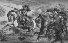 William III. At the Boyne 1690, (c1880). Creator: Unknown