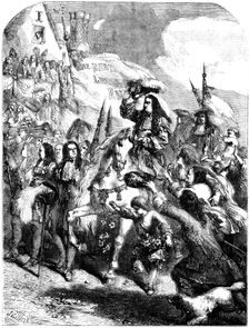 William III entering Exeter