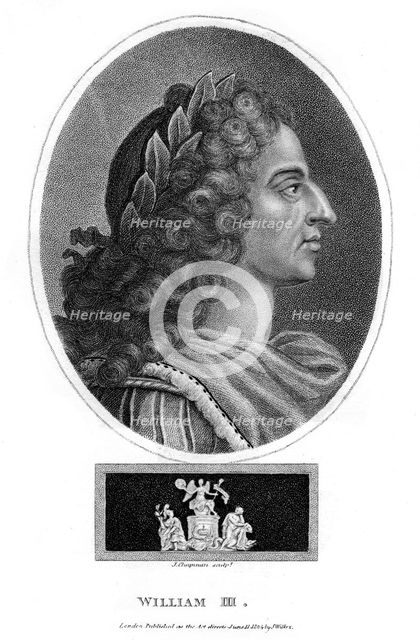William III, King of England, Scotland and Ireland, (1804).Artist: J Chapman