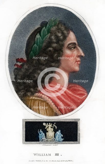 William III, King of England, Scotland and Ireland, (1804).Artist: J Chapman