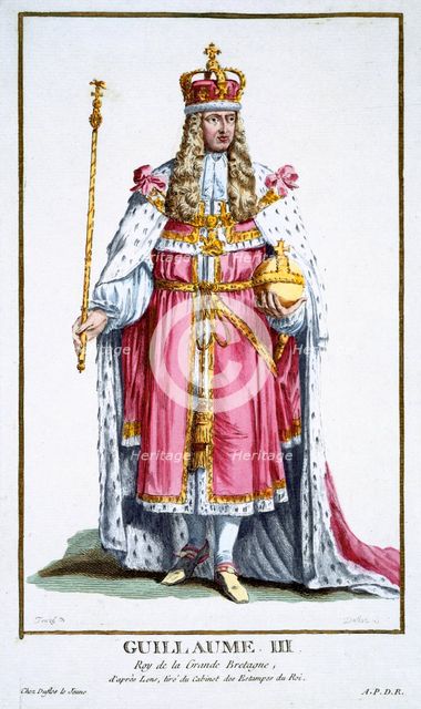 William III, King of Great Britain and Ireland, (1780). Creator: Pierre Duflos.