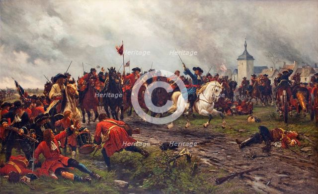 William III of England at the Battle of the Boyne.