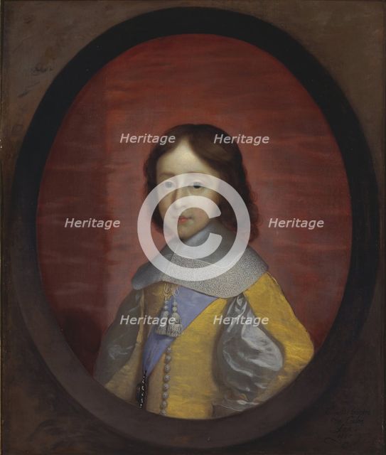 William III, Prince of Orange (1650-1702), as a child, 1657. Artist: Janssens van Ceulen, Cornelis (1593-1661)