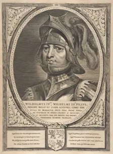 William IV from the series Counts and Countesses of Holland, Zeeland, and West-Frisia, 1650.. Creator: Cornelis de Visscher