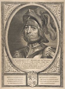 William IV from the series Counts and Countesses of Holland, Zeeland, and West-Frisia, 1650.. Creator: Cornelis de Visscher
