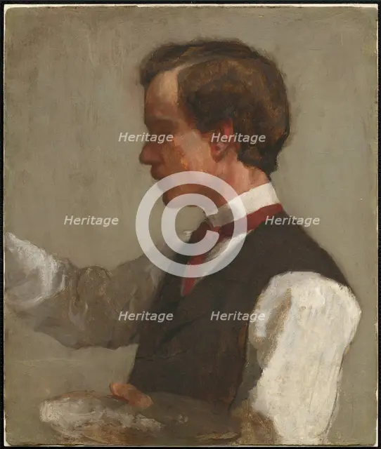 William James, c. 1859. Creator: John La Farge.