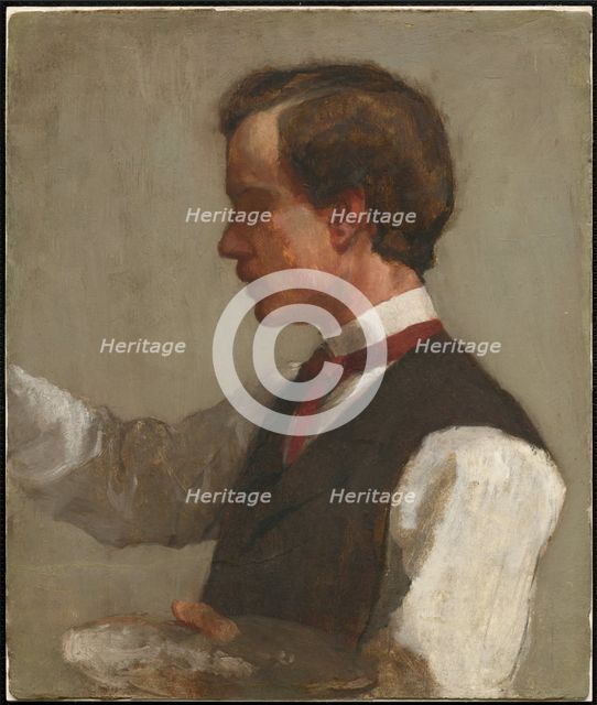 William James, c. 1859. Creator: John La Farge.