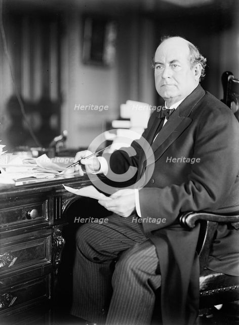 William Jennings Bryan, 1913. Creator: Unknown.