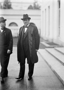 William Jennings Bryan, Rep. from Nebraska, 1913. Creator: Harris & Ewing