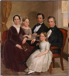 William Jervis Hough and Family, c. 1852-1853. Creator: J. Brayton Wilcox