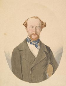 William Langenheim, ca. 1849-51. Creators: W. & F. Langenheim, William Langenheim