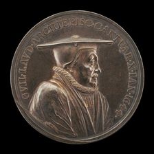 William Laud, 1573-1645, Archbishop of Canterbury 1633 [obverse], c. 1661. Creator: Jan Roettiers