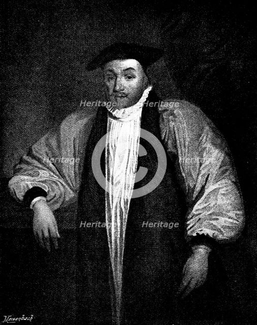 William Laud, Archbishop of Canterbury, 1895. Creator: George Meisenbach.