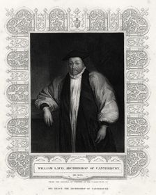William Laud, Archbishop of Canterbury 19th century. Artist: Henry Thomas Ryall