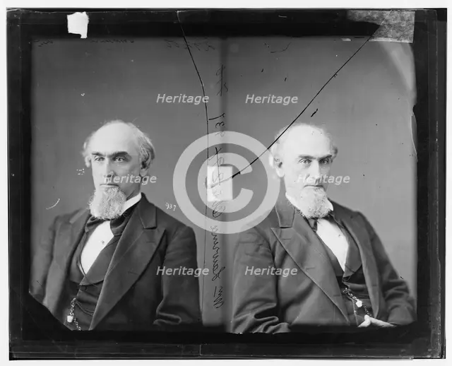 William Lawrence of Ohio, US Army, between 1865 and 1880. Creator: Unknown.