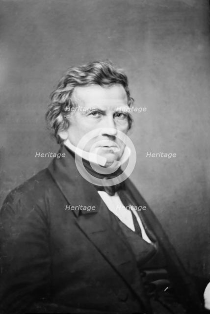 William Learned Marcy, between 1855 and 1865. Creator: Unknown.