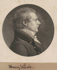 William Lee, 1807. Creator: Charles Balthazar Julien Févret de Saint-Mémin