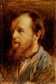 William Leiper, RSA, 1869. Creator: Colin Hunter