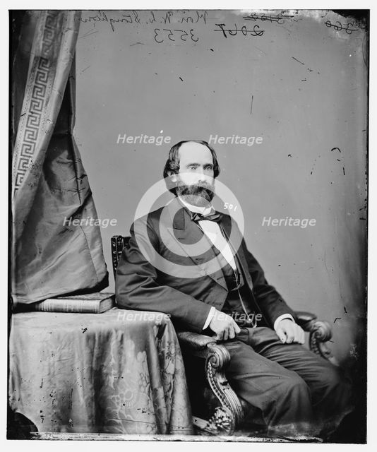 William Lewis Stoughton of Michigan, between 1860 and 1875. Creator: Unknown.