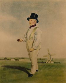 William Lillywhite, c1850. Creator: Unknown