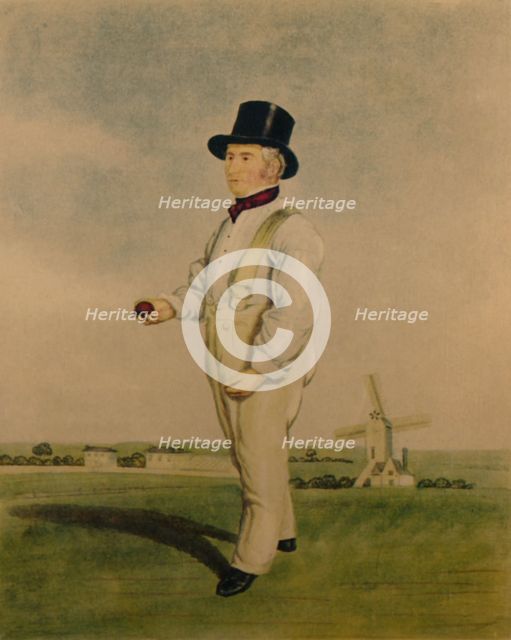 William Lillywhite, c1850. Creator: Unknown.
