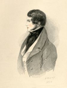 William Little Gilmour Esquire 1834. Creator: Alfred d'Orsay