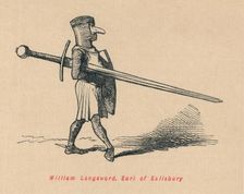 William Longsword, Earl of Salisbury c1860, (c1860). Artist: John Leech