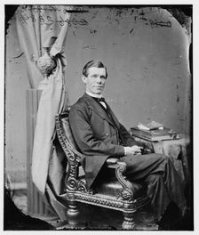 William Loughridge of Iowa, between 1860 and 1875. Creator: Unknown