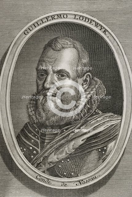 William Louis, (1560-1620), Count of Nassau-Dillenburg, 1748.  Creator: Unknown.