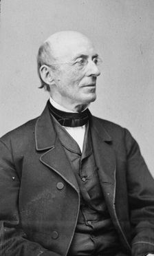 William Lloyd Garrison, between 1855 and 1865. Creator: Unknown