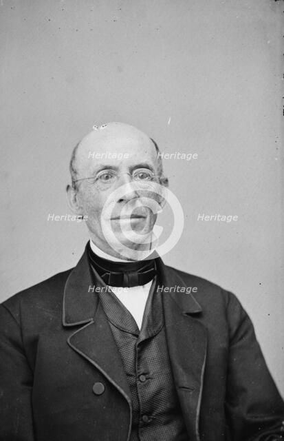 William Lloyd Garrison, between 1855 and 1865. Creator: Unknown.
