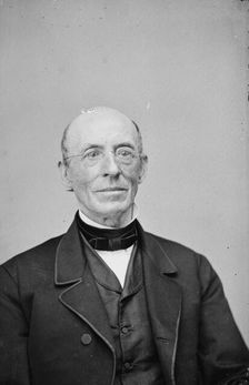 William Lloyd Garrison, between 1855 and 1865. Creator: Unknown