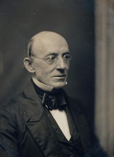 William Lloyd Garrison, ca. 1850. Creators: Josiah Johnson Hawes, Albert Sands Southworth