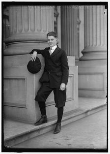 William Mckinely, Senate Page, between 1914 and 1918. Creator: Harris & Ewing