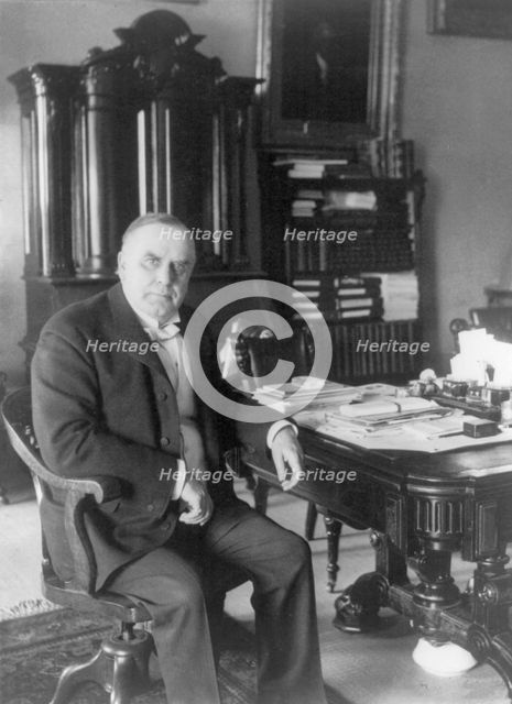 William McKinley, 1897. Creator: Frances Benjamin Johnston.