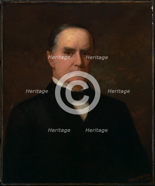 William McKinley, 1900. Creator: William Thomas Mathews.