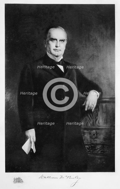 William McKinley, 25th President of the United States, 19th century. Creator: Unknown.