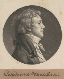 William MacRea, 1804. Creator: Charles Balthazar Julien Févret de Saint-Mémin