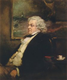 William Makepeace Thackeray 1811-1863 c1850, (1942). Creator: Sir John Gilbert