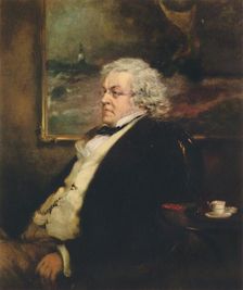 William Makepeace Thackeray 1811-1863 c1850, (1942). Creator: Sir John Gilbert