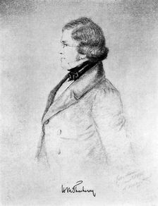 William Makepeace Thackeray, Anglo-Indian novelist, (1912). Creator: Unknown