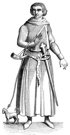 William Malgeneste, the king's huntsman, 1849