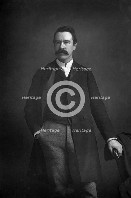 William Martin Conway, 1st Baron Conway of Allington (1856-1937), 1893.Artist: W&D Downey